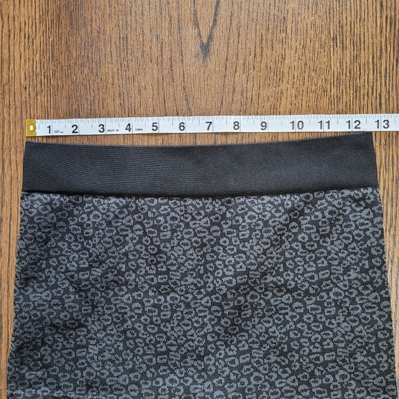 George Animal Print Cheetah Leopard Print Footless Leggings Size Women's S/M - Picture 5 of 8